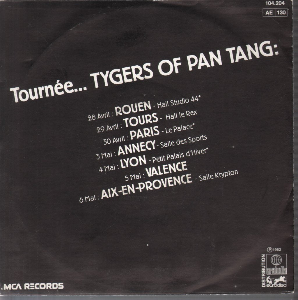 Tygers Of Pan Tang - Love Potion No.9 - 7 Inch