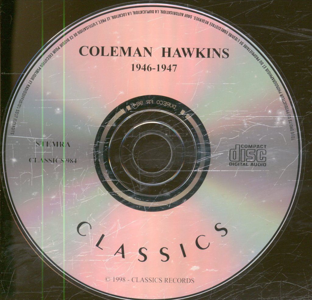 Coleman Hawkins - 1946-1947 - Cd