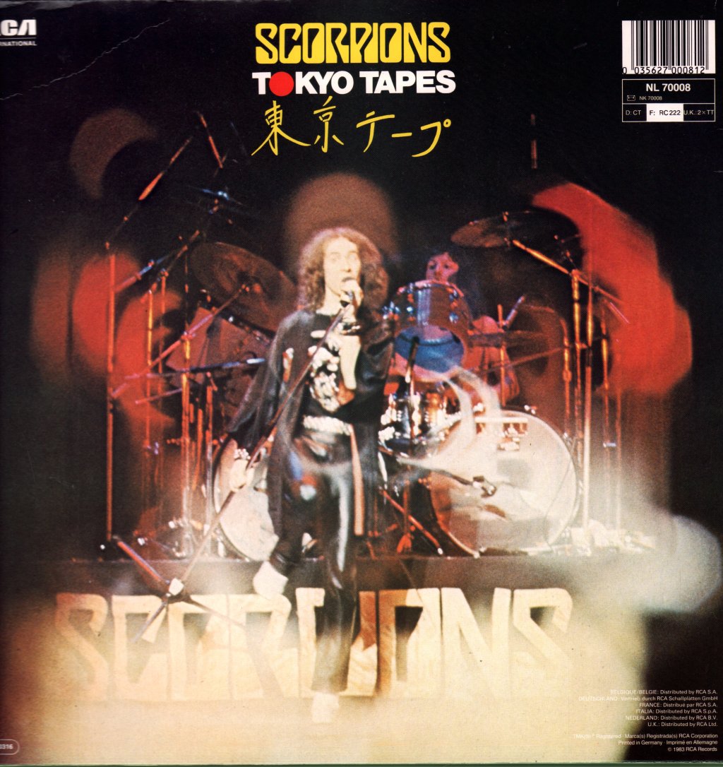 Scorpions - Tokyo Tapes - Double Lp