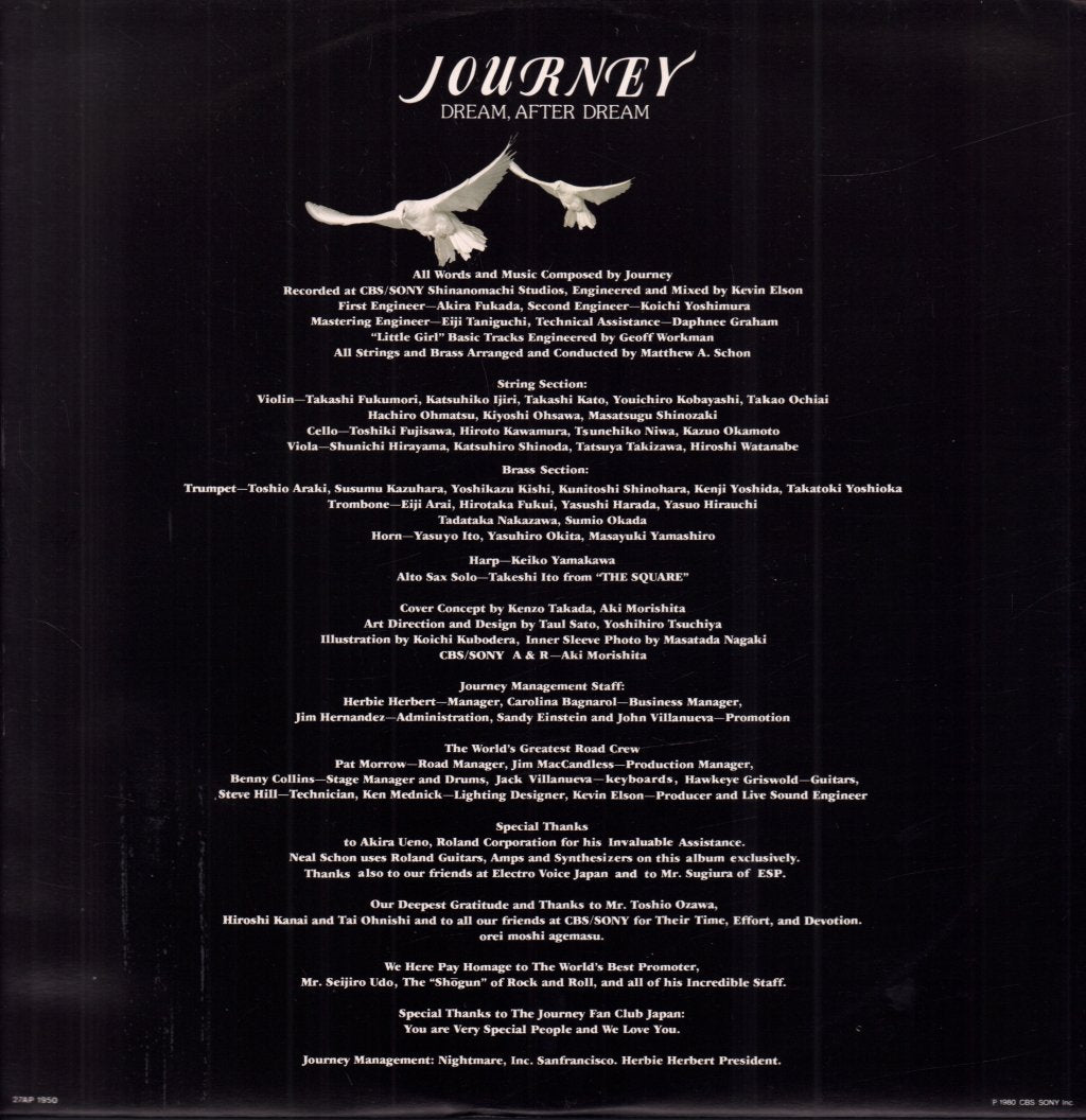 Journey - Dream After Dream - Lp