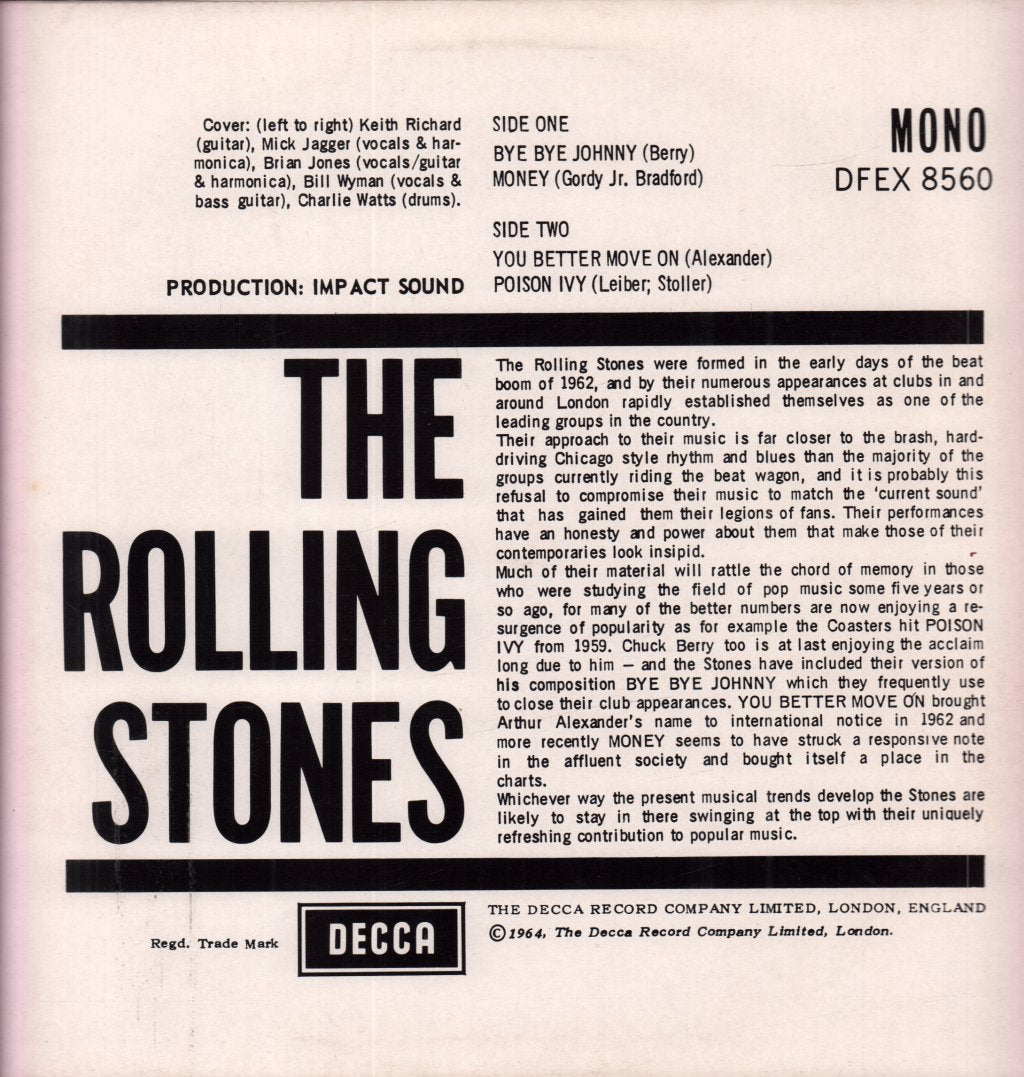Rolling Stones - You Better Move On - 12 Inch