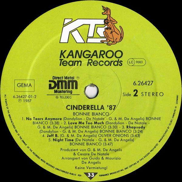 Bonnie Bianco - Cinderella '87 - Lp