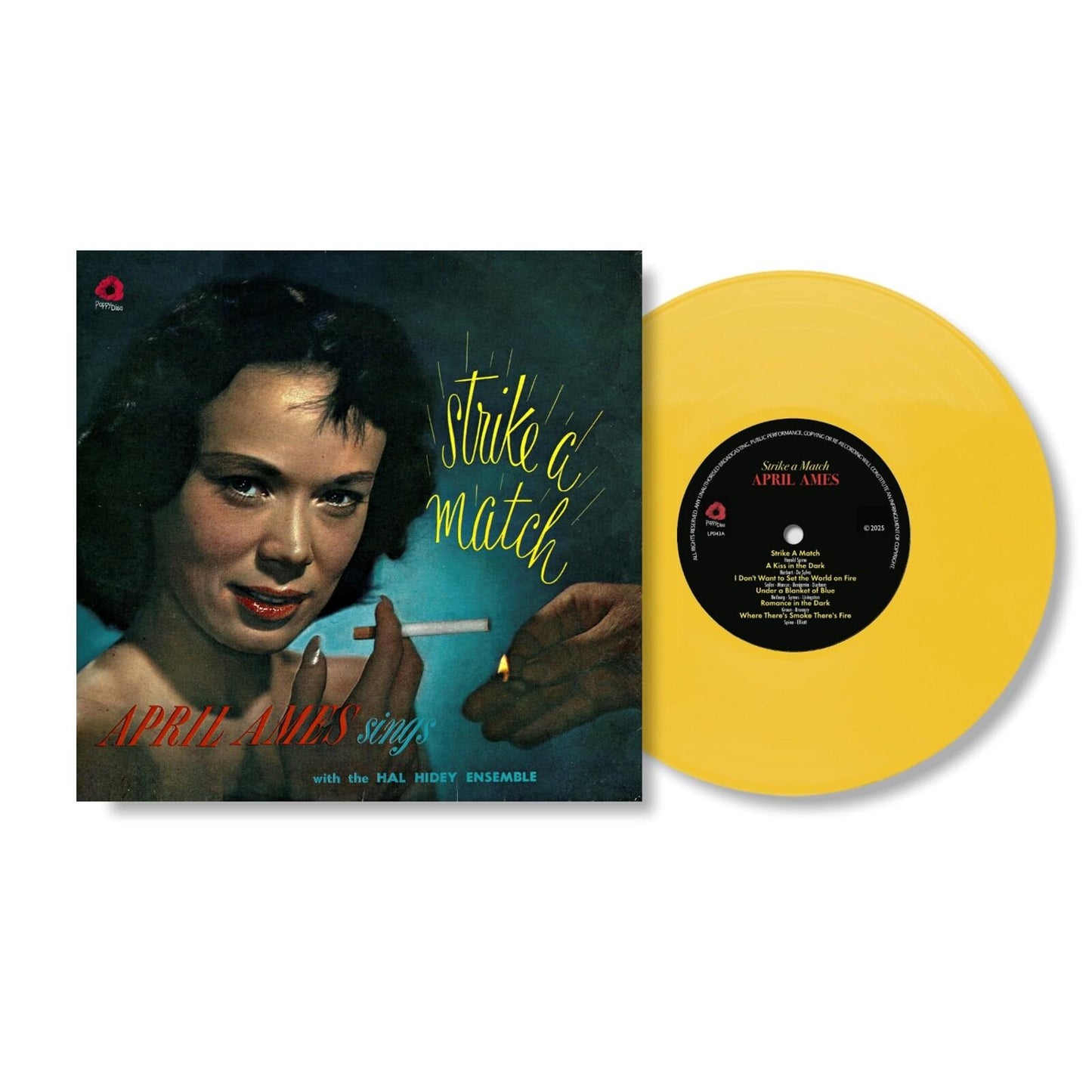 April Ames - Sings Strike A Match - Lp