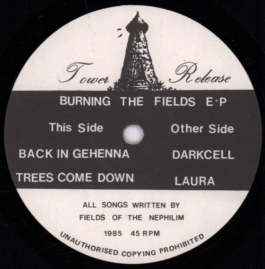 Fields Of The Nephilim - Burning The Fields - 12 Inch