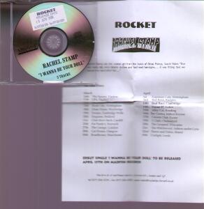 Rachel Stamp - I Wanna Be Your Doll - Cdr