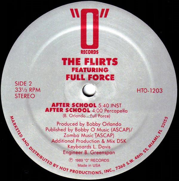 flirts featuring full force - After School - 12 Inch