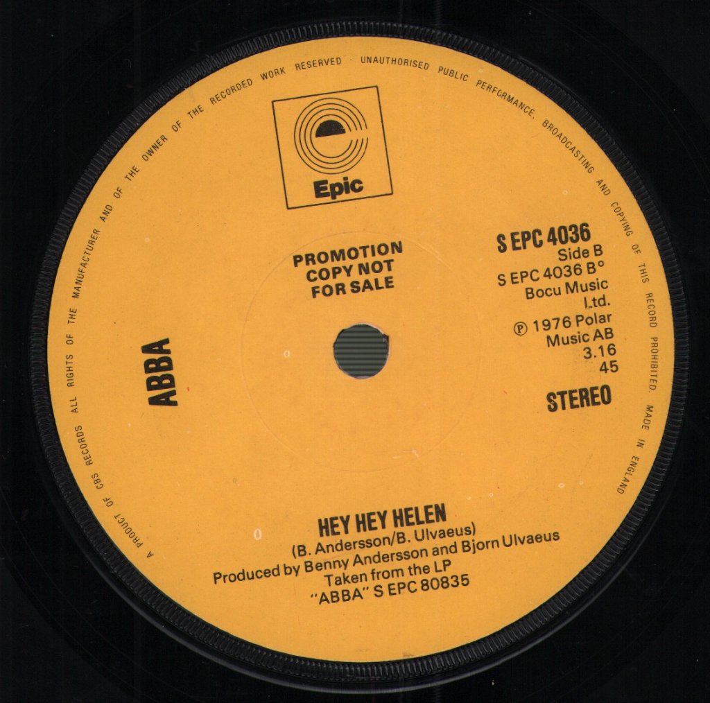 ABBA - Fernando - 7 Inch