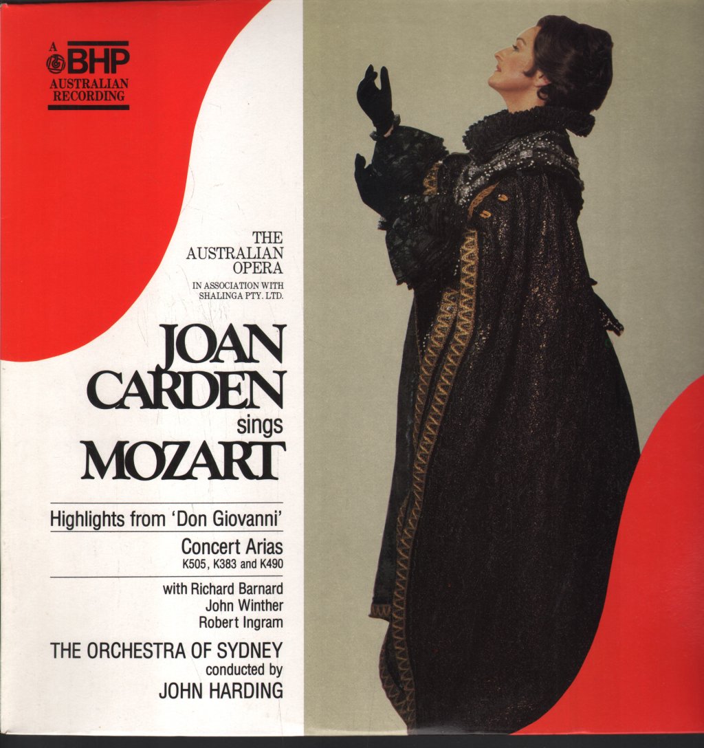 Joan Carden - Joan Carden Sings Mozart - Lp