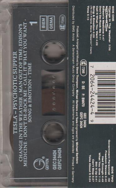 Tesla - Psychotic Supper - Cassette