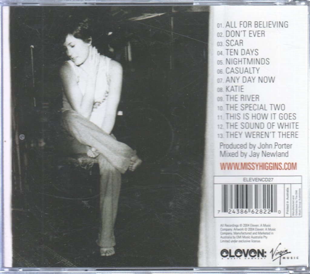 Missy Higgins - Sound Of White - Cd