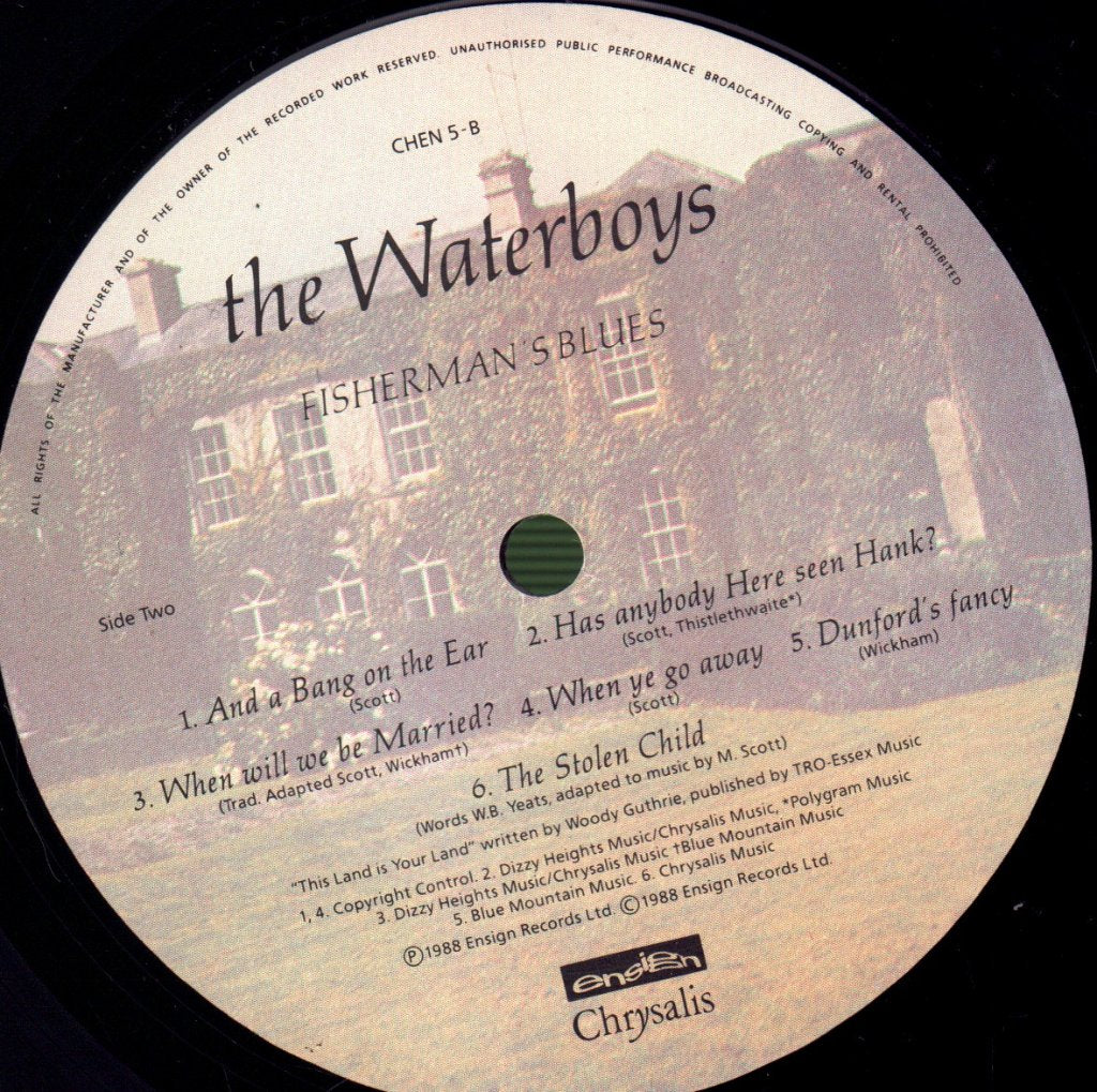 Waterboys - Fisherman's Blues - Lp
