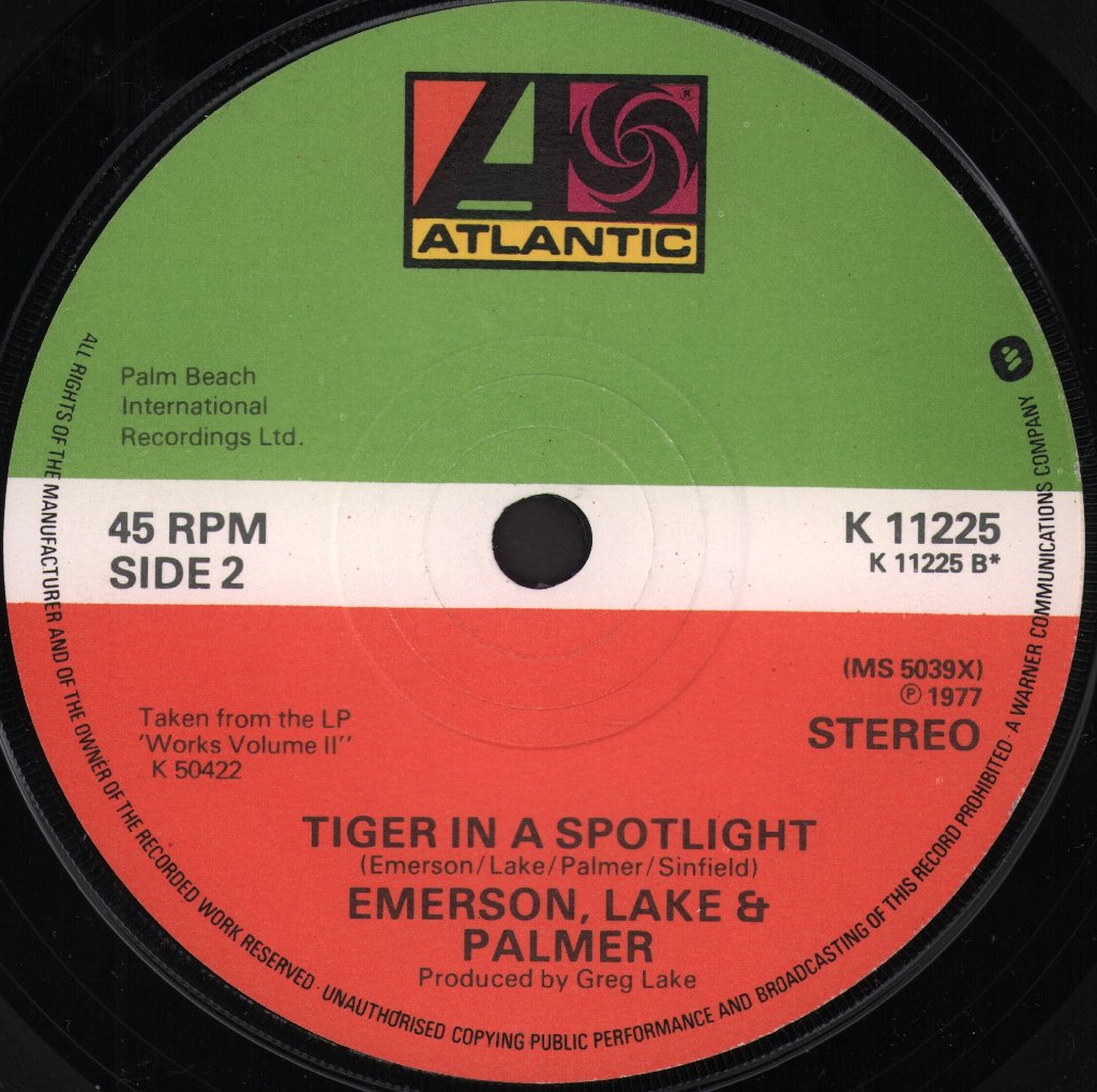 Emerson Lake And Palmer - All I Want Is You - 7 Inch