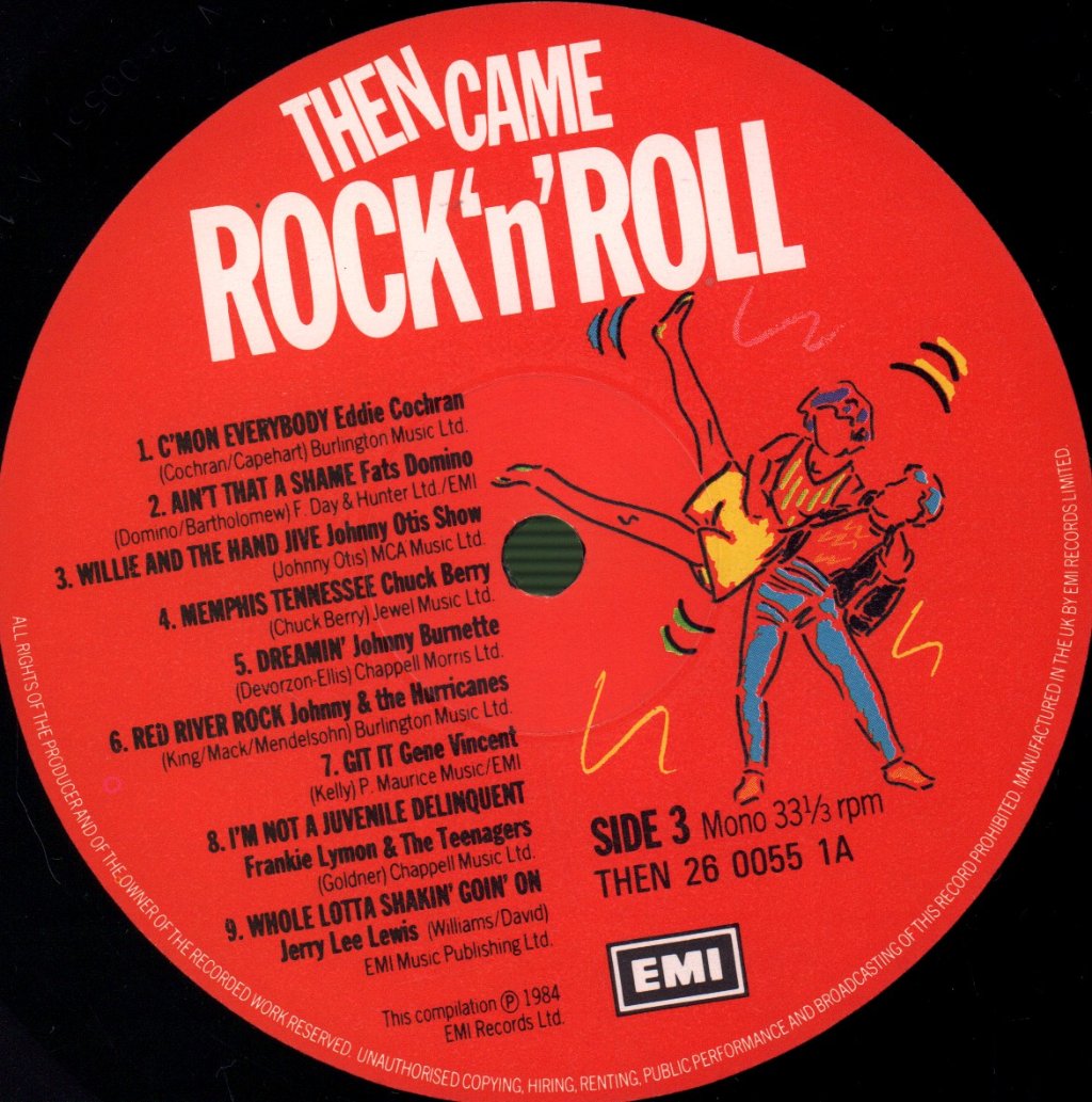 Various Artists - Then Came Rock N Roll - Double Lp