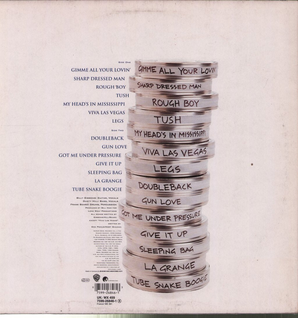 ZZ Top - Greatest Hits - Lp