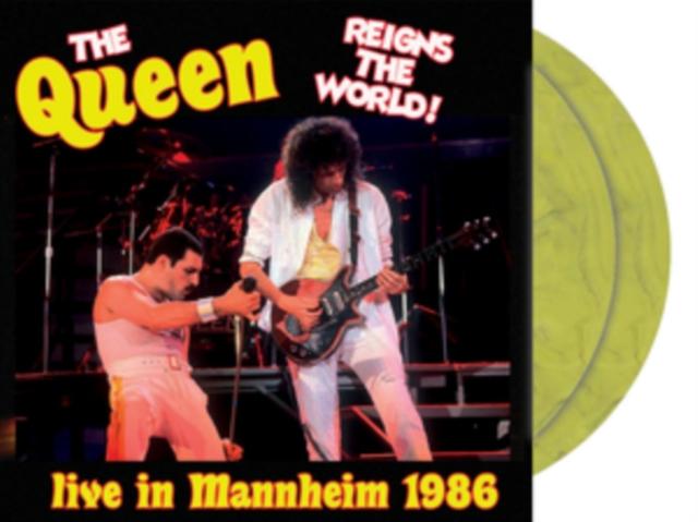 Queen - Reigns the World: Live In Mannheim 1986 (Limited Edition) (Marbled Vinyl) - Double Lp