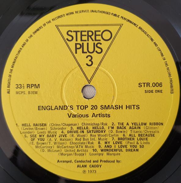 Unknown Artist - England's Top 20 Smash Hits - Lp