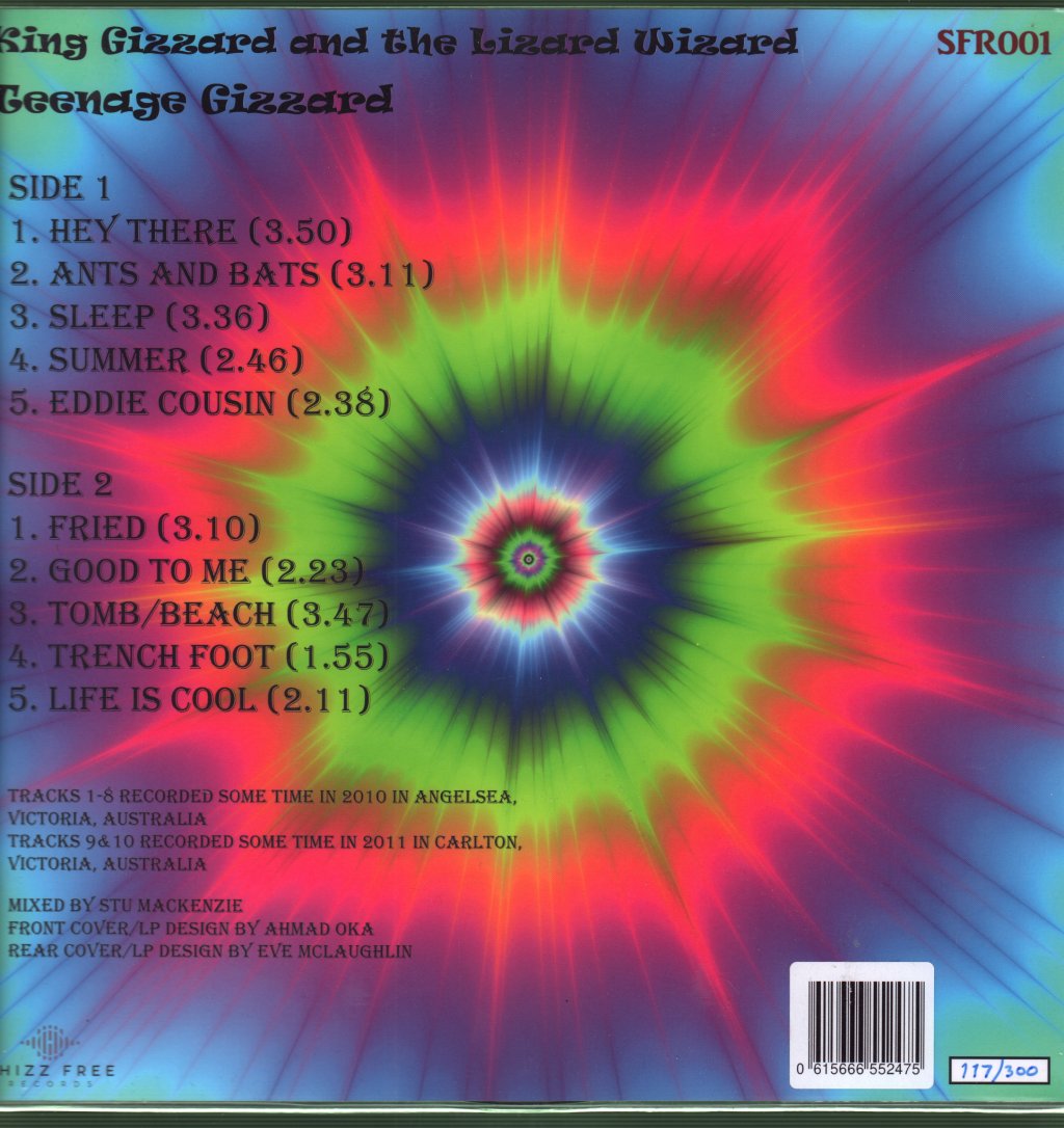 King Gizzard And The Lizard Wizard - Teenage Gizzard - Lp
