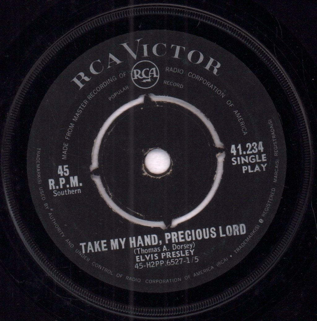 Elvis Presley - Peace In The Valley - 7 Inch
