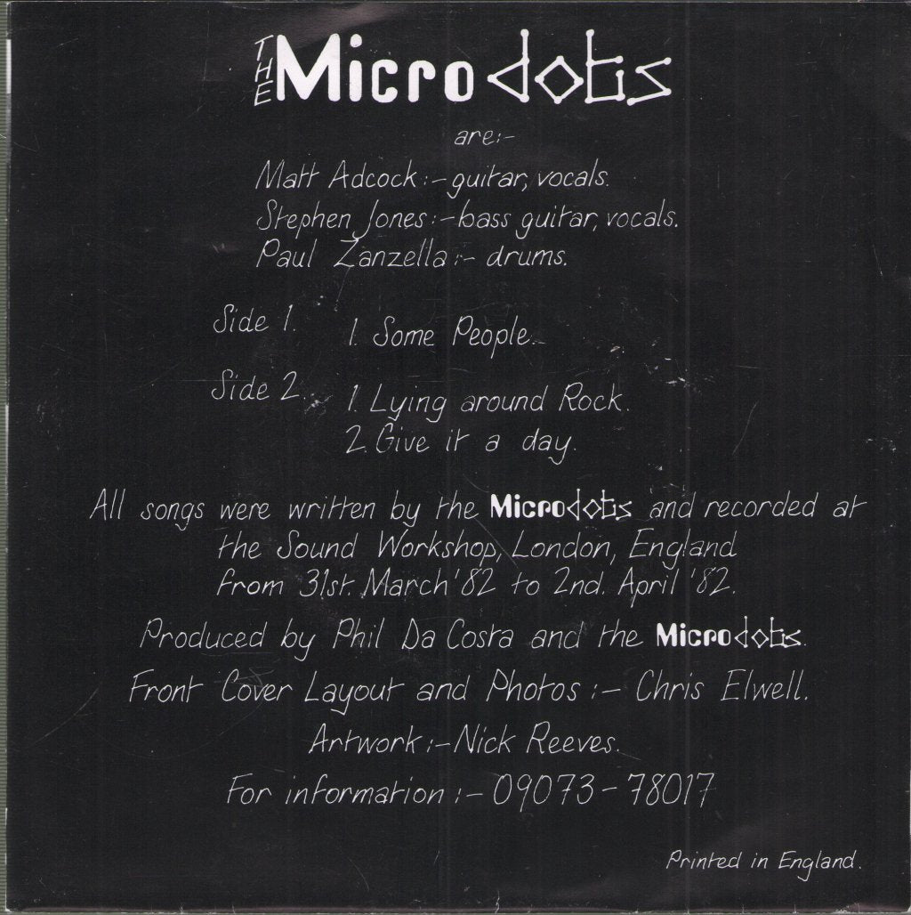 Microdots - Some People - 7 Inch