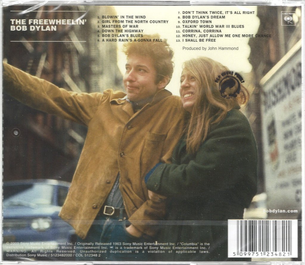 Bob Dylan - Freewheelin' Bob Dylan - Cd