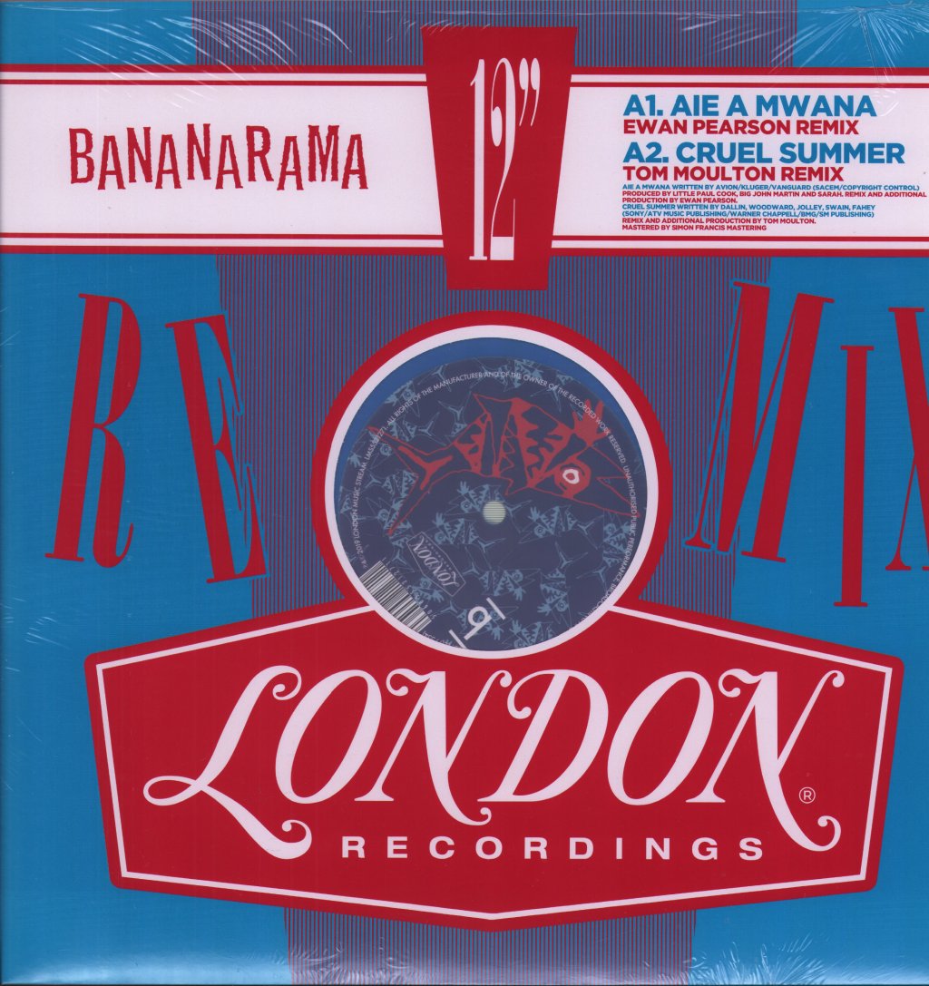 Bananarama - Bananarama Remixed: Vol 1 - 12 Inch