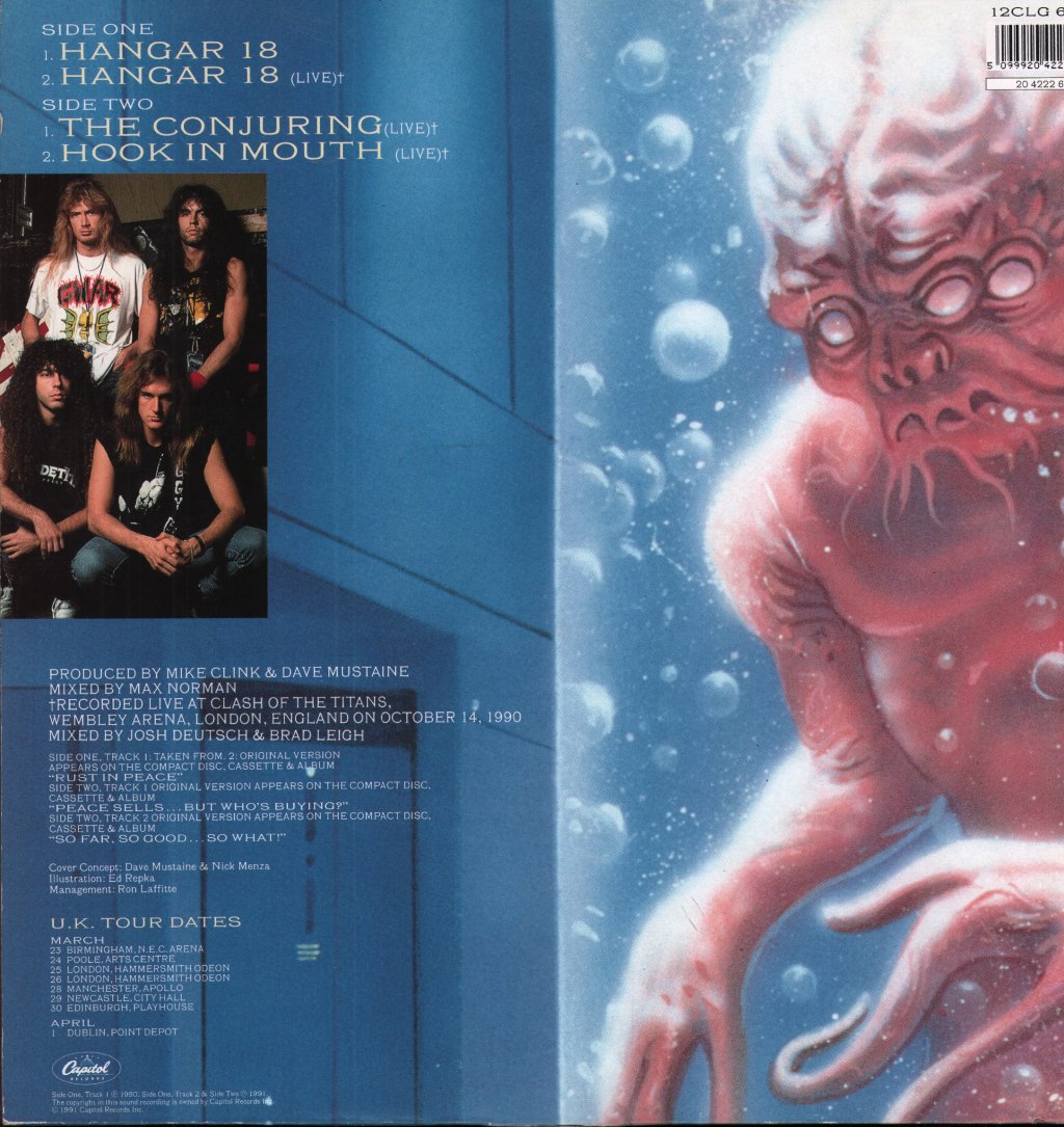 Megadeth - Hangar 18 - 12 Inch