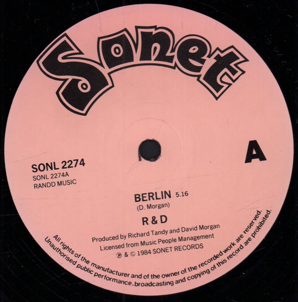R&D (Richard Tandy Dave Morgan) - Berlin - 12 Inch