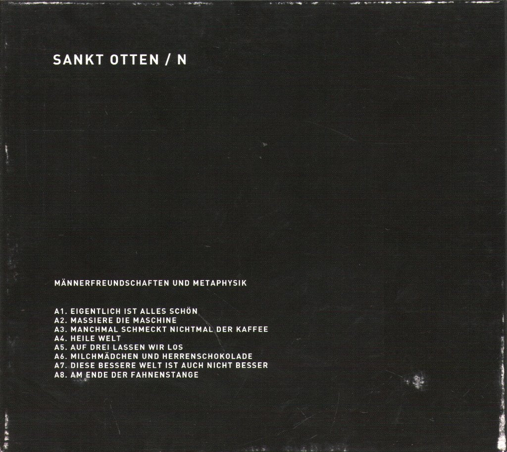 Sankt Otten / N - Männerfreundschaften Und Metaphysik - Cd