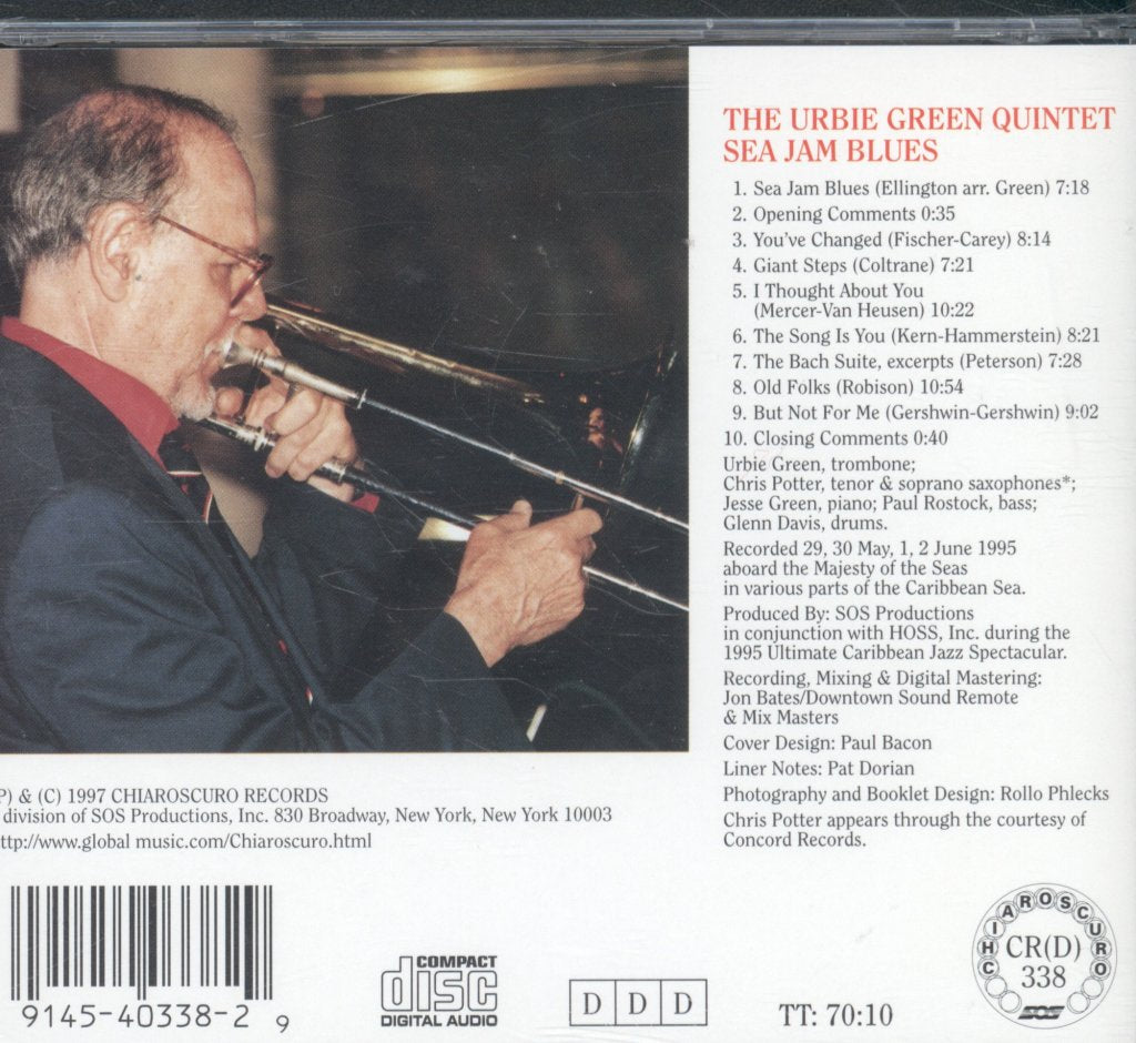 Urbie Green Quintet - Sea Jam Blues - Cd