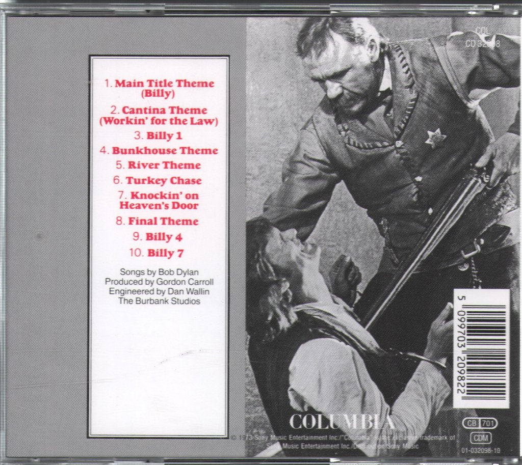 Bob Dylan - Pat Garrett & Billy The Kid - Cd