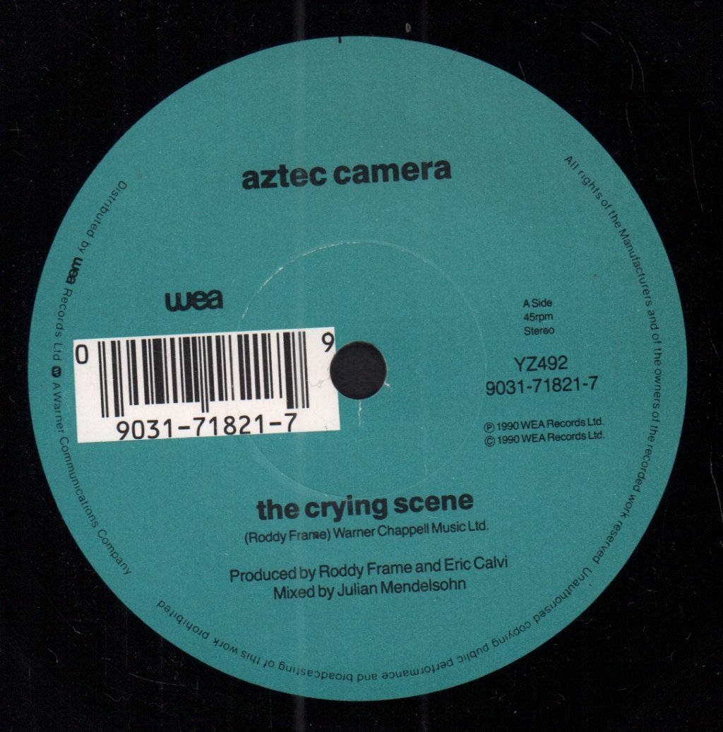 Aztec Camera - Crying Scene - 7 Inch