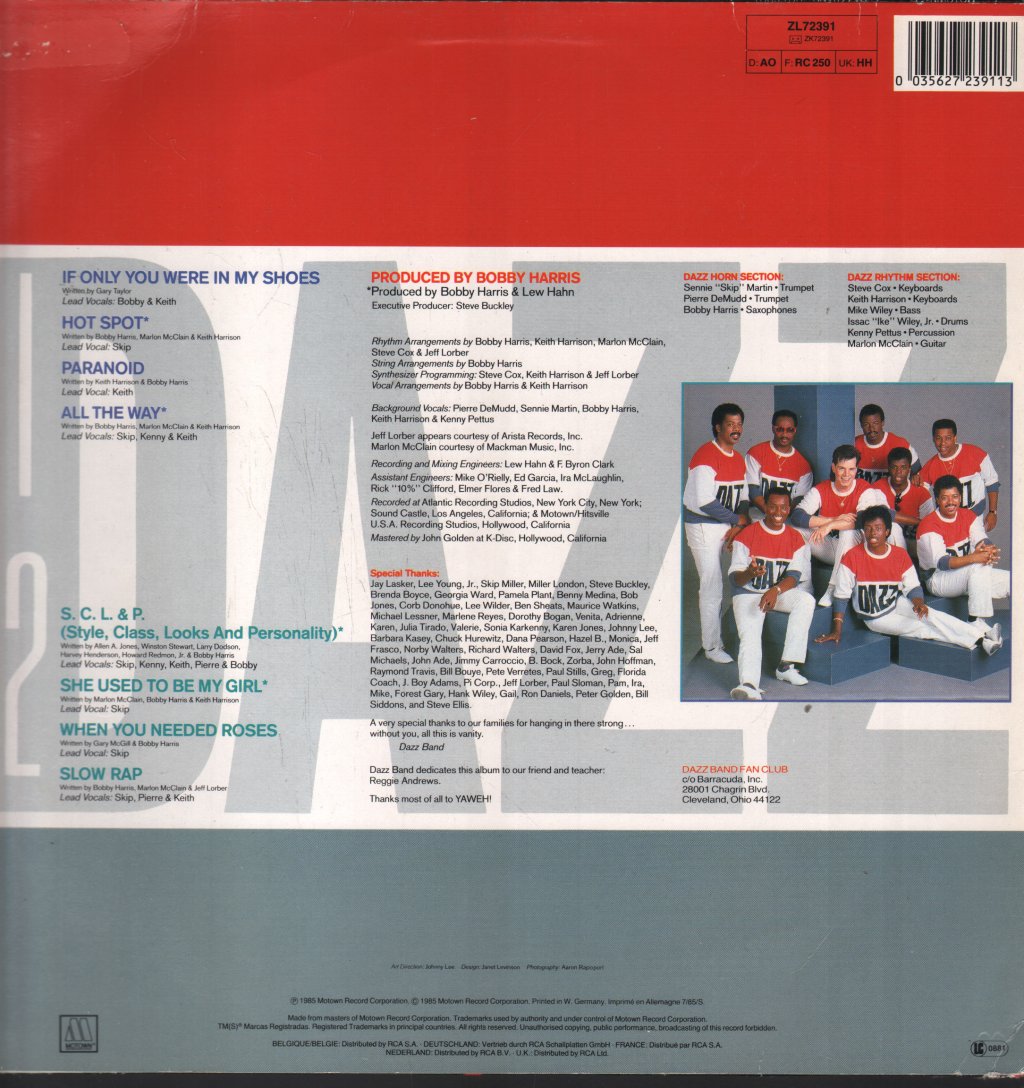 Dazz Band - Hot Spot - Lp