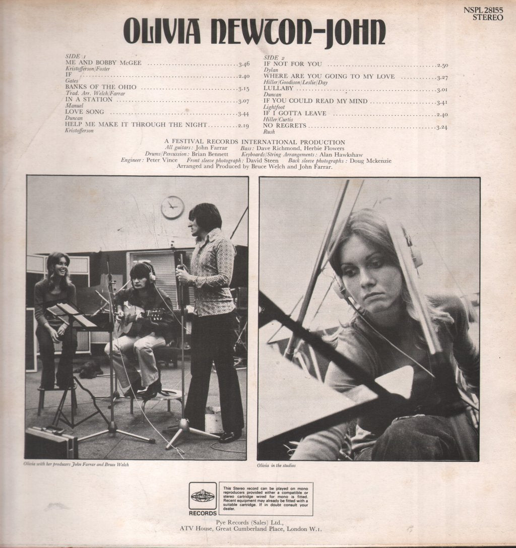 Olivia Newton John - Olivia Newton John - Lp