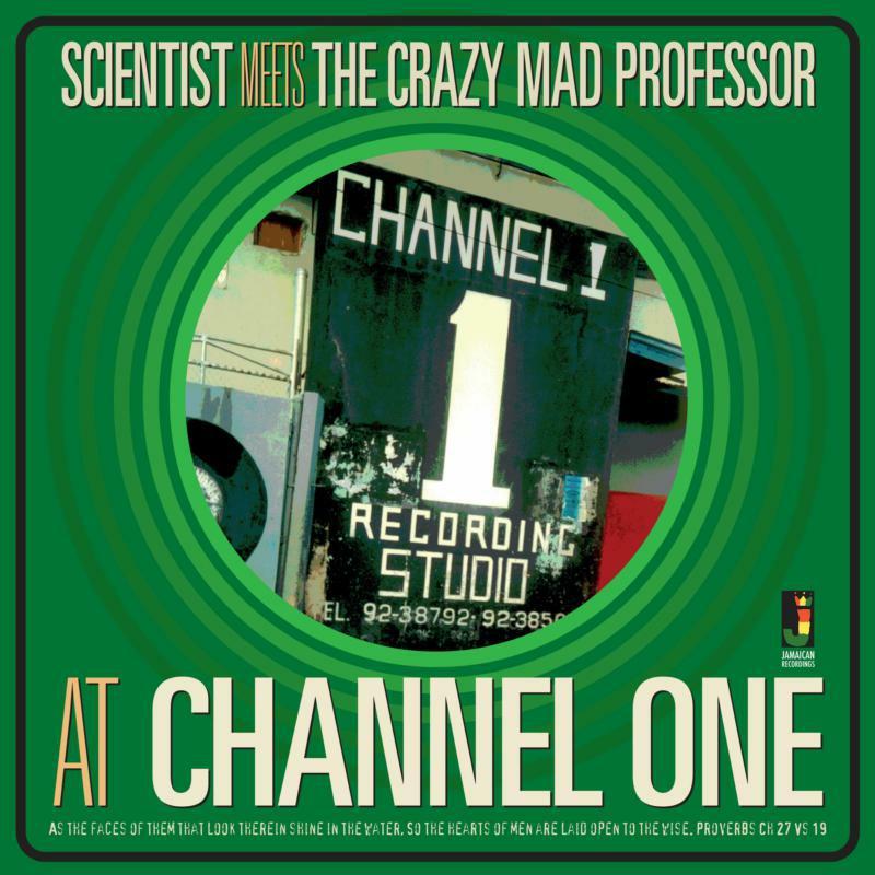 Scientist Meets The Crazy Mad Professor - At Channel One - Lp
