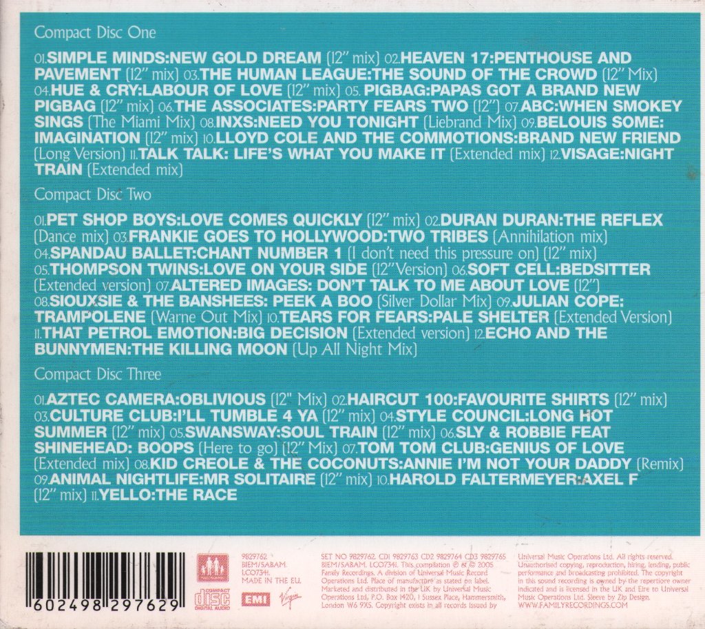 Various Artists - 12"/80s/2 - Triple Cd