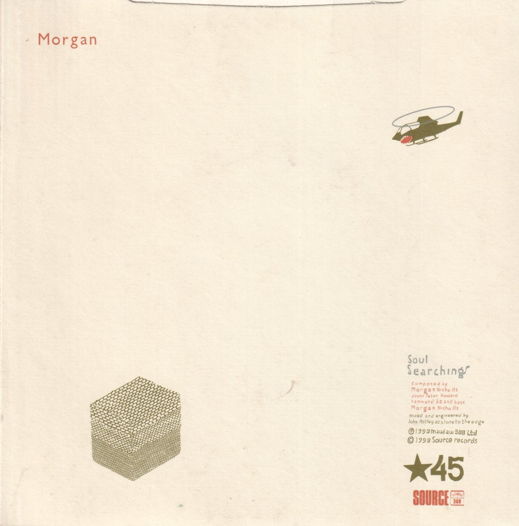 Morgan (Morgan Nicholls) - Soul Searching - 7 Inch