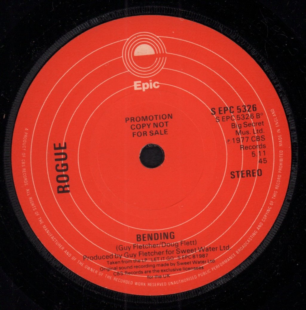 Rogue - Too Much Too Soon - 7 Inch