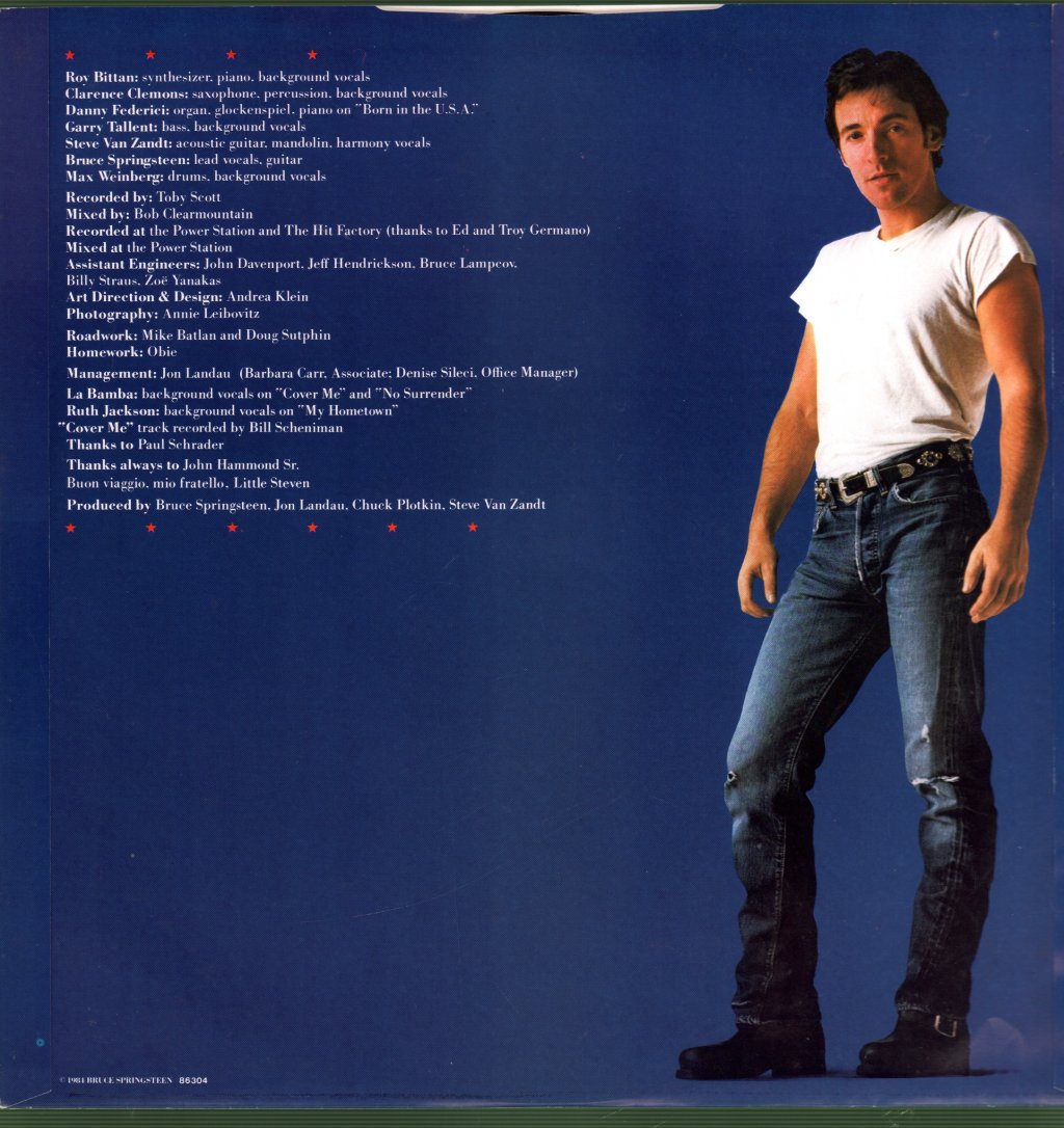 Bruce Springsteen - Born In The Usa - Lp