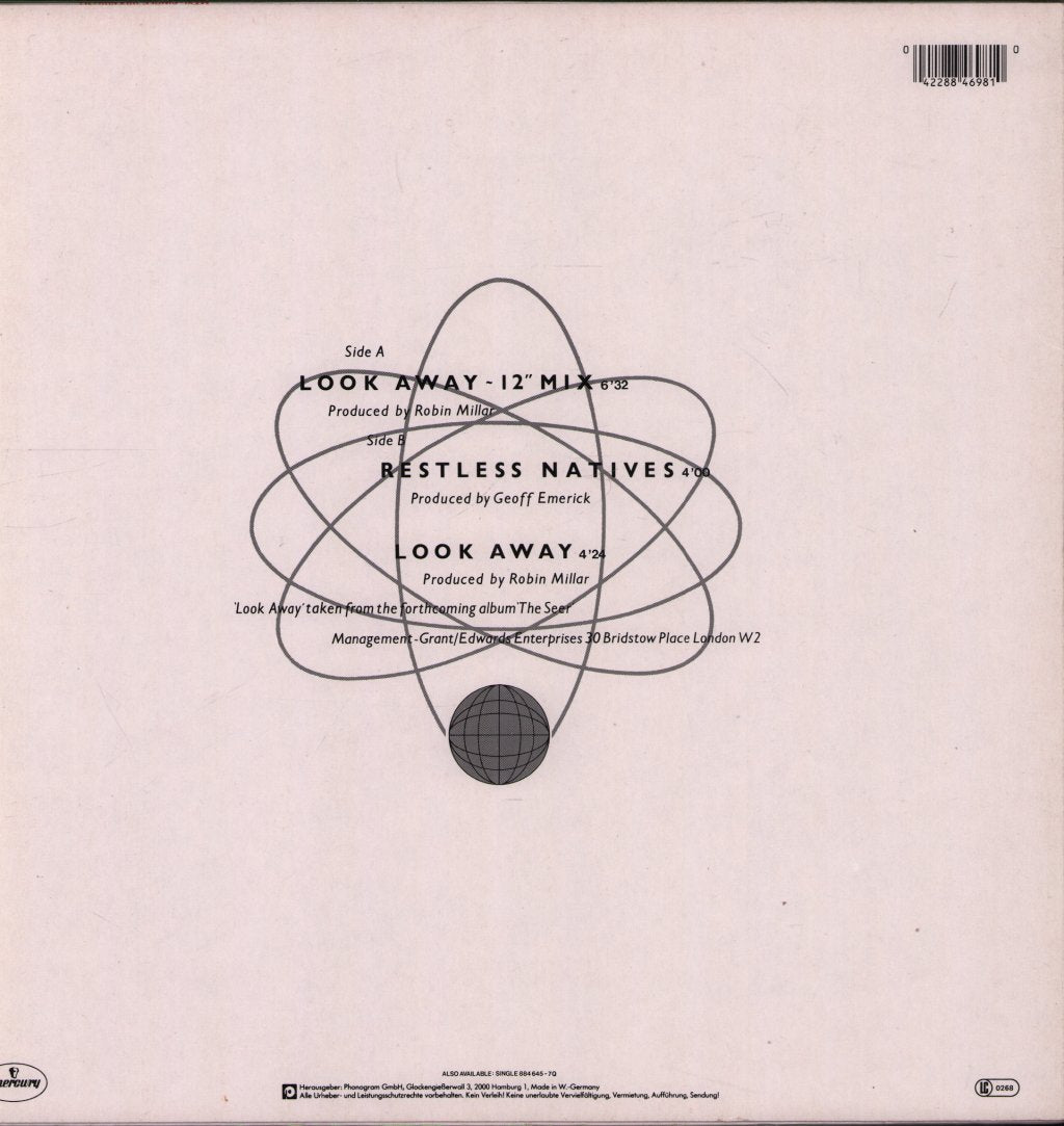 Big Country - Look Away (12" Mix) - 12 Inch
