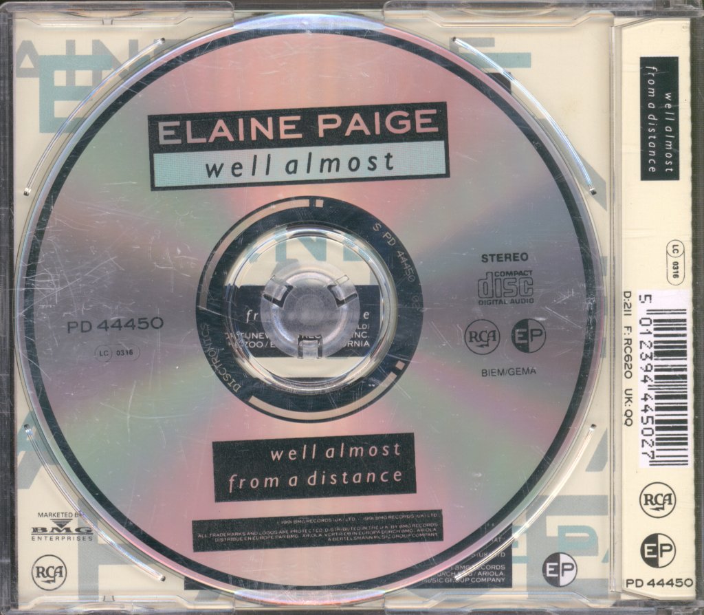 Elaine Paige - Well Almost - Cd