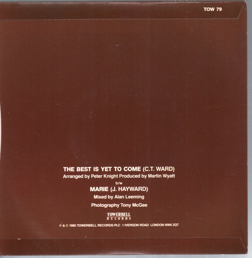 Justin Hayward - Best Is Yet To Come - 7 Inch