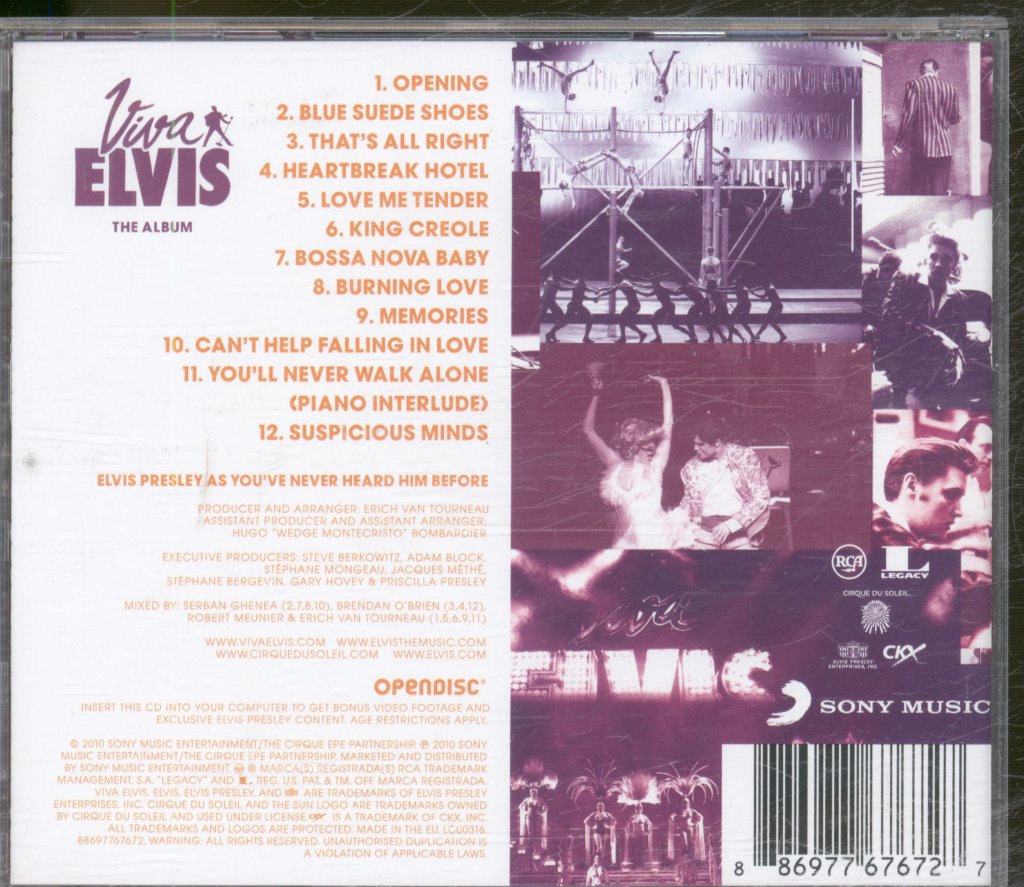 Elvis Presley - Viva Elvis (The Album) - Cd