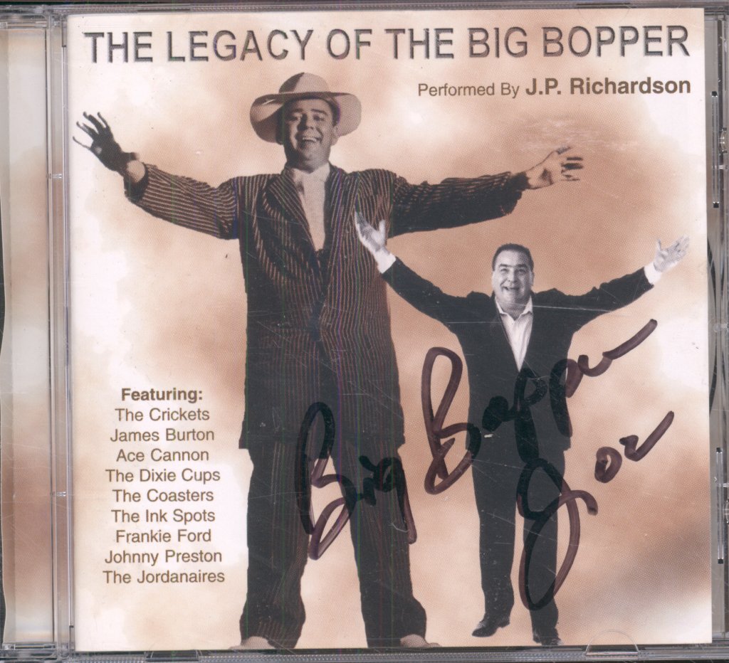 Big Bopper - J P Richardson Legacy Of The Big Brother As Performed By JP Richardson - Cd