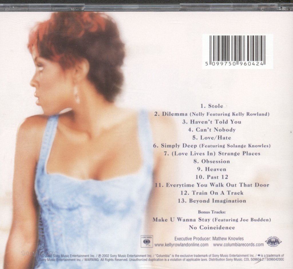 Kelly Rowland - Simply Deep - Cd