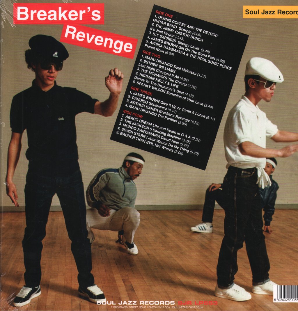 Various - Arthur Baker Presents... - Breaker's Revenge: Original B-Boy and B-Girl Breakdance Classics 1970-84 - Double Lp