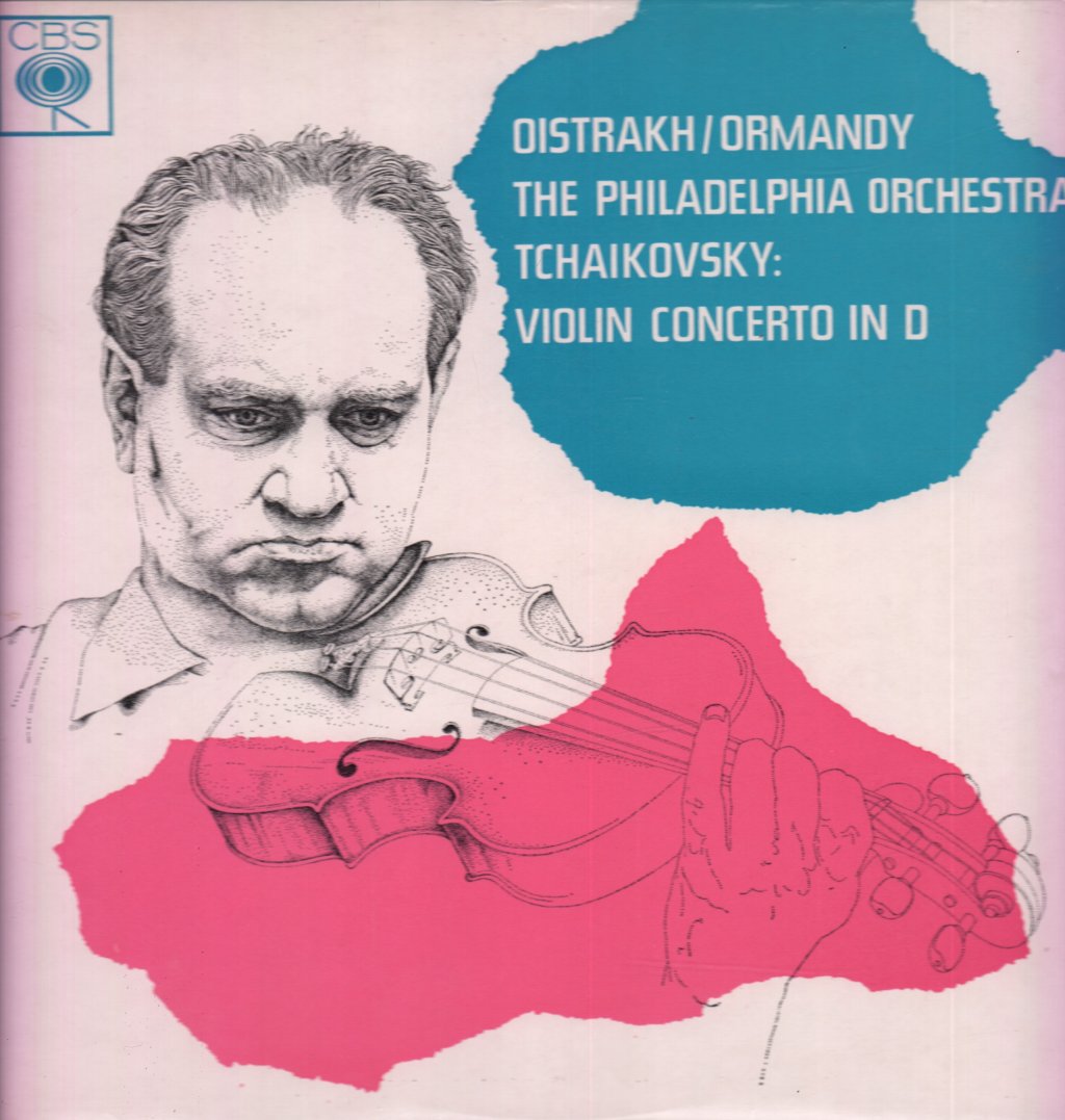 David Oistrakh / Philadelphia Orchestra Eugene Ormandy - Tchaikovsky Violin Concerto In D - Lp