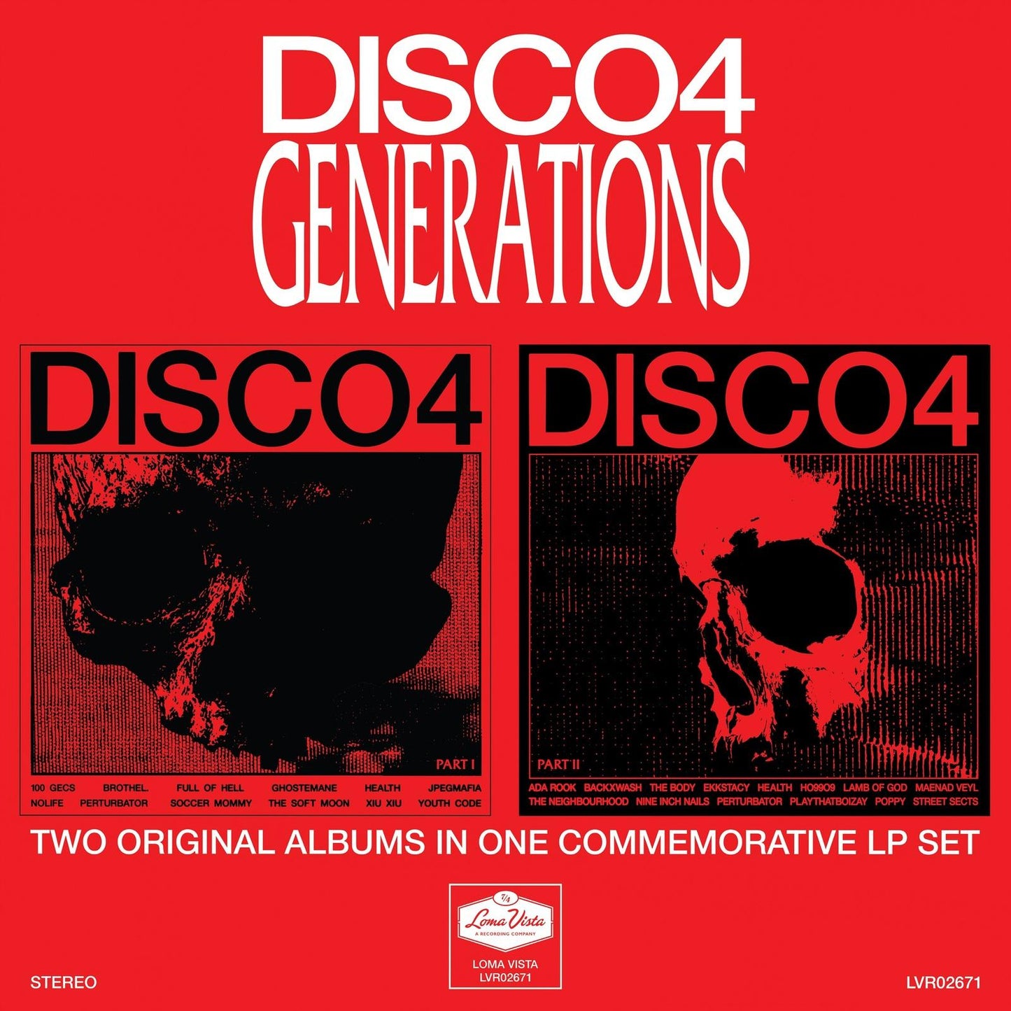 Health - Disco4::generations - Double Lp