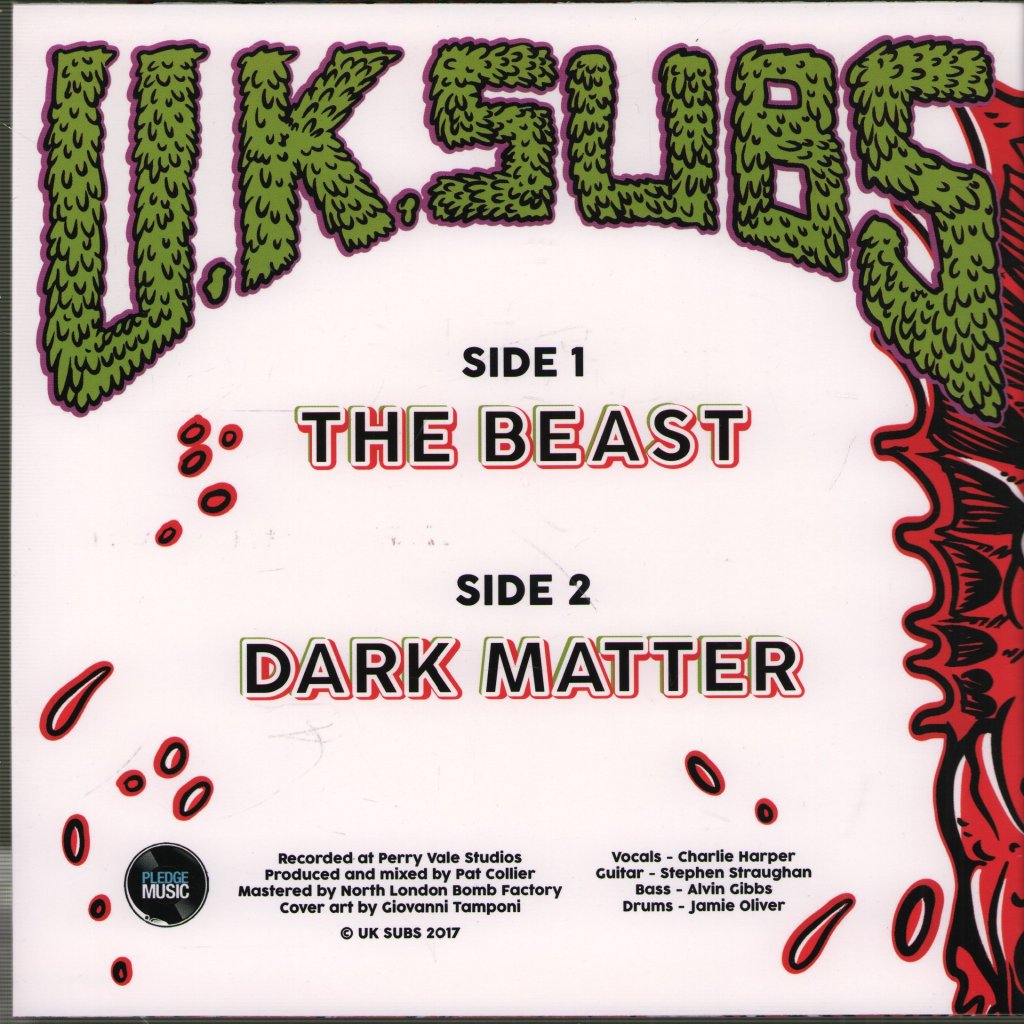 UK Subs - Beast - 7 Inch