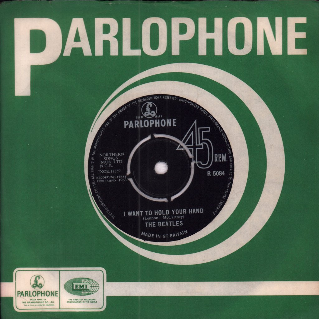 Beatles - I Want To Hold Your Hand - 7 Inch