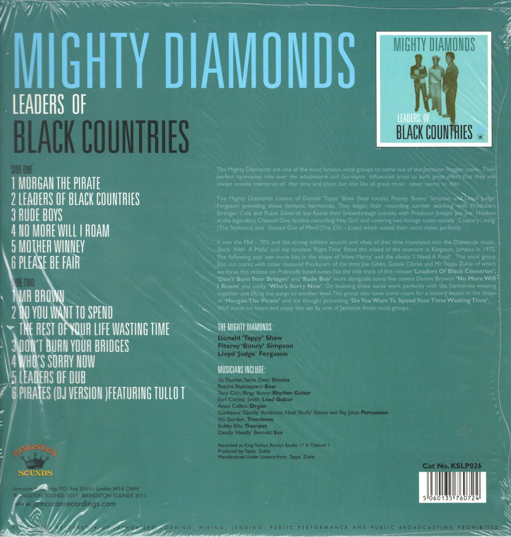 Mighty Diamonds - Leaders Of Black Countries - Lp